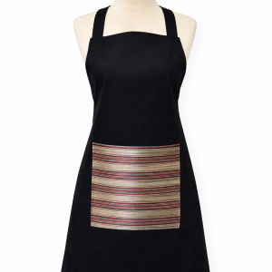 Apron Dimashki Black Adults-Kids
