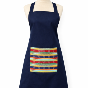 Apron Dimashki Dark Blue-Adults-Kids