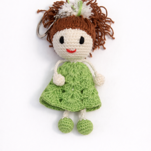 Crochet Customized Doll Keychain